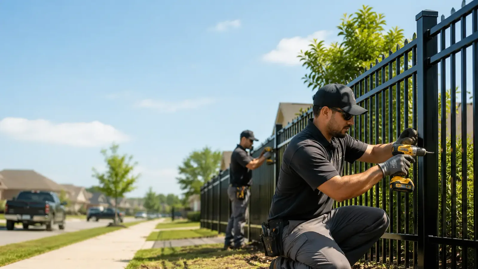 Metal Fence Installation in Granton, WI